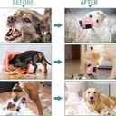 HEELE Dog Muzzle,Soft Nylon Muzzle Anti Biting Barking Chewing,Air Mesh Breathable Drinkable Adjustable Loop Pets Muzzle for Small Medium Large Dogs 4 Colors 4 Sizes (P-Pink Flower, L)