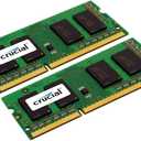 Crucial 16GB kit (8GBx2), 204-pin SODIMM, DDR3 PC3-12800,