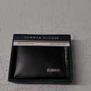 Tommy Hilfiger Leather Men's Wallet RFID Billfold With Coin Pocket
