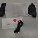 Spican Switch Controllers for Nintendo Switch/Switch OLED, Hall Effect Switch Wireless Pro Controller One-Piece Joypad, Full-Size Handheld Mode Gamepad with RGB Lights/Battery/Turbo/Macro/4 Game Slot (Switch 1 - 6.2"/7", Black-Stellar Grid)