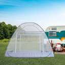 Instant Pop-Up Mosquito Net Tent for Bed | Full Enclosure Design with Ultra-Fine Mesh & Portable Foldable Frame | Indoor/Outdoor Camping, Travel Bed Canopy - Easy Setup & Pack up(Queen Size)