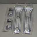 Tailgate Hinge Cover, Spare Tire Rear Door Bracket Cover Fit for 2018-2025 Jeep Wrangler JL JLU Sport X Sahara Rubicon(Chrome)