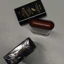 2-in-1 Hair Color Stick & Comb, Long-Lasting Waterproof Color,Sweat-Proof, Quick Root Touch-Up, Coloring Tool  For Women & Men (BROWNISH BLACK)