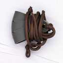 Handmade Leather Throwing Sling Old-Fashioned Slingshot Rock Sling