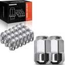 A-Premium 20Pcs M12-1.5 Wheel Lug Nuts Compatible with Honda CR-V Civic Accord Pilot Odyssey Fit HR-V Crosstour Insight Acura TSX ILX TL Isuzu Oasis