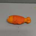 WinTour Tough Dog Toys for Aggressive Chewers, Indestructible Dog Chewers for Medium & Large Breeds, Squeaky Durable Chew Toys to Keep Them Busy, Reduce Boredom, Teeth Cleaning, Bacon Flavor Orange Nylonfish 