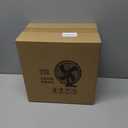 10-Inch Silver Cigarette Lighter Fan, Two-Speed Adjustment, 360-Degree Rotation, Clip-On Design 12 Volt Fan, Perfect for Cars, Trucks, RVs and More (Cord Length 6.56FT)