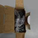 2 Pack | Self Closing Door Hinges 4.04.0, HBL' Automatic Door Closer Hinges with 5/8" Radius Corners, Adjustable Spring Door Hinge for Home, Garage & Basement Doors. (Black)