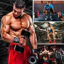 WYOX Weightlifting Wrist Wraps 12" Professional Quality Wrist Support with Heavy Duty Thumb Loop Best Wrap for Powerlifting Competition Strength Training Bodybuilding Gym Workout Bands for Stability (21 inch, Black)