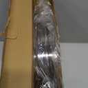 LAMU 2 Pack 2 Tier Lazy Susan Turntable Organizer 9.25'' Rotating Spice Rack Organization for Cabinet, Kitchen, Pantry, Countertop, Bathroom, Vanity, Medicine Cabinet Organizer, Clear