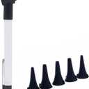 3 x BOCOOLIFE Ear Clean Tool - Mini Otoscopic-kit, Pocket Clip Home Use, Comes with 5 Sized Speculas