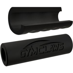 Gym Gripper, Adaptive Foam Hand Protection Pads, Universal Fit for Weightlifting and Strength Training, 2-Pack, Black