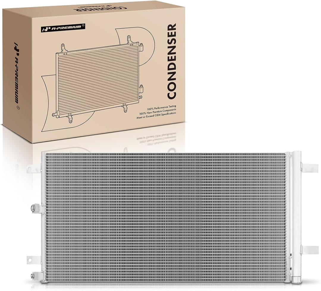 A-Premium Air Conditioning A/C Condenser Compatible with Ford F-150 2015-2024, Expedition 2018-2024 & Lincoln Navigator 2018-2024