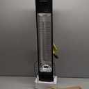 VAGKRI Outdoor Infrared Heater, 1500W 36inch Electric Heater with 3 Heating Levels, Tip-Over & Overheat Protection, IPX5 Waterproof Tower Space Heater for Patio Backyard Garage Restaurant Home