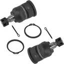 TRQ Front Lower Driver and Passenger Side Ball Joint Set Compatible with 2005-2017 Honda Odyssey