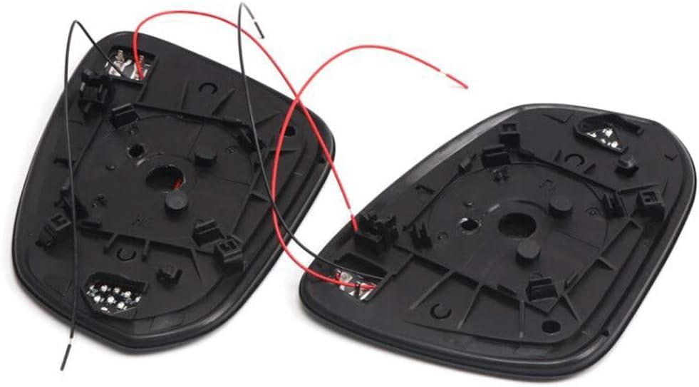 HIGH FLYING Wider View Angle, LED Turn Signal Side Heated Mirror Glass Replacement for Toyota Tacoma 2016-2023, 4Runner 2014-2024, RAV4 2019-2024 (Not Fit With BSM)