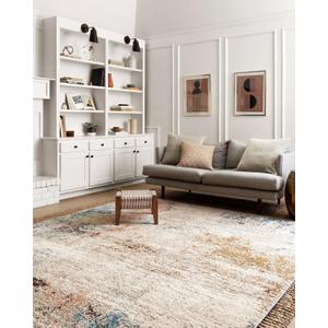 Loloi Alchemy Collection ALC-03 Ivory/Multi 2'-8" x 7'-6" Runner Rug Loloi Alchemy Collection ALC-03 Ivory/Multi 2'-8" x 7'-6" Runner Rug