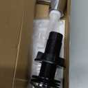 Built in Soap Dispenser for Kitchen Sink, Chrome Stainless Steel Countertop Pump Head (Plastic Inside), Dish Soap Hand Lotion Dispenser with Refillable 17OZ Bottle