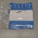 Emvency Shower Curtain Abstract Classic Blue and White Stripe Graphic Modern Waterproof Polyester Fabric, 72 x 72 inches, Set with Hooks