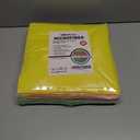 USANOOKS Microfiber Cleaning Cloth - 50Pcs (12.5x12.5 inch) High Performance - 1200 Washes, Ultra Absorbent Towels for Cars Weave Grime & Liquid for Streak-Free Mirror Shine (Multicolor)