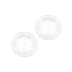 2pcs Wear-Resistant Spice Tray Transparent Rotating Desktop Holders for Kitchen and Makeup Organization Convenient Non- Storage for Cabinets and Countertops
