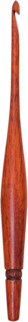 Ommi Ergonomic Handle Crochet Hooks | Handcrafted 6.7 Padauk Wood Crochet Hook | Knitting Needle, Craft Yarn Weave | Best Gift! (Padauk, 5 mm)