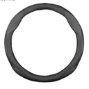 Leather Car Steering Wheel Cover Sports Style Compatible For Mazda 3 5 6/SKYACTIV/Axela/Atenza MX5 BT50 CX30 CX5 CX7 CX8 CX9 RX7 RX8(Leather Black line)