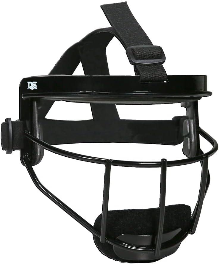 Defender Fielders Wire Mask - High-Impact Steel Infielder Face Guard for Softball & Baseball - Adult & Youth Sizes - Lightweight, Maximum Visibility & Secure Fit