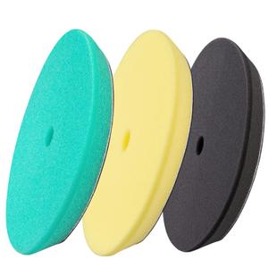 3pcs Polishing Pads for Orbital Sander, Orbital Buffing Pads Hook and Loop Foam Buffer Pad Set for Cutting, Compounding, Polishing and Waxing (5 inch) Almohadillas de pulido para lijadora Orbital