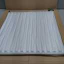 Art3dwallpanels Ceiling Tiles 24 x 24 for Interior Wall Dcor, 12 Pack Drop Ceiling Tile 3D Wall Panel Fire Rated Waterproof Premium PVC, No Sag and Breakage Wall Panels Cover 48.Sq.Ft. White