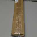 Thestoa Brown Curtain Rods for Windows 48 to 84-92 Inch, Stainless Steel Long Curtain Rods for Bedroom, Living Room, Kitchen, Farmhouse, Outdoor Brown