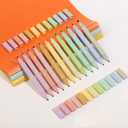 Mr. Pen- Dual Tip Aesthetic Highlighters, 12Pack, Chisel & Fine Tips, Pastel Colors, Cute Assorted Colors, Cute High lighters for School, Highlighter Set