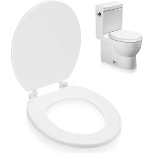 Abaodam White Foam Toilet Seat Cushion Soft Padded Replacement