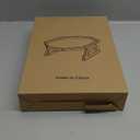 Sofa Arm Clip Table, Armrest Tray Table, Drinks/Remote Control/Snacks Holder  (Platic, Brown)