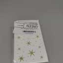Juvale Disposable Napkins with Gold Stars - 4 x 8 In, 3-Ply, White & Gold, 50 Count - Decorative Paper Napkins for Star Themed Parties & Weddings