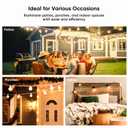 TREATLIFE Dimmer Plug with 100FT Wireless Remote Control, IP44 Weather Resistance, Outdoor Dimmer for String Lights, Lamps, Patio Lights, Max Power 400W