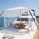Briwooody Boat Umbrella Sun Shade with Sidewalls Kit 6' x 6'
Boat Sun Cover Anti-Ultraviolet, Adjustable Aluminum Pole to 8 Feet, with Ropes and Storage Bag, Fits Most Boats and Benches