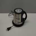 3-Speed Electric Food Processor: Meat Grinder, Vegetable Chopper & Baby Food Maker - 300W, 2 Bowls (8 Cup Stainless Steel+8 Cup Glass), Quiet Operation