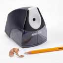 Bostitch Office Electric Pencil Sharpener for Classroom & Desk Use, Heavy-Duty Stall-Free Motor, High-Capacity Shavings Tray, Black
