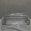 CTIME 3-Tier Medicine Organizer - Portable Medicine Cabinet with Leather Handle, Empty First Aid Kit for Home