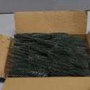 Hananona 50 Pcs Artificial Pine Branches Christmas Greenery Plants Pine Needles DIY Cedar Picks and Sprays Accessories for Christmas Garland Wreath Craft and Home Decor (50, Green)