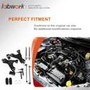 labwork 12pc Front Lower Control Arm w/Ball Replacement for Buick Enclave Replacement for Chevy Traverse