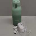 Momcozy Portable Bottle Warmer for Travel  Dual Heating Modes for Breast Milk & Water, Portable Milk Warmer with Fast Heating & Long Battery Life, 17 Ounces Large Capacity to Meet Your All-Day Needs (Gradual Change of Green)