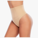 Werena Tummy Control Thong Shapewear for Women Seamless Shaping Thong Panties Body Shaper Underwear, Size S