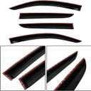Window Visors Sun Rain Guards - Window Deflectors for Car 4-Pack Vent Shade Deflector Replacement for C-HR 2018-2020