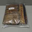 Fireplace Draft Cover for Winter Indoor Fireplace Blanket for Heat Loss Rustic Wooden Door Pattern Draft Stopper with Hook for Inside Insulated(Brown,36 x 32 Inch)