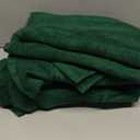 COZYART Dark Green Bath Towel Set 6Pcs, Turkish Cotton Hotel Soft Absorbent Thick Bathroom Towel Sets of 6 with 2 Large Bath Towels, 2 Hand Towels, 2 Washclothes, 650 GSM