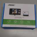 Dual Monitor KVM Switch for Laptop & Desktop 4K@60Hz, USB C and HDMI KVM Switch 2 Monitors 2 Computers with 4 USB 3.0 Port for Keyboard Mouse, 80W PD Charging, with Wired Remote and USB C Cable