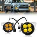 HECASA LED Fog Lights Pair Compatible with 2012-2023 Toyota Tacoma & 10-22 4Runner & 14-22 Tundra Fog Lamps (Left&Right)