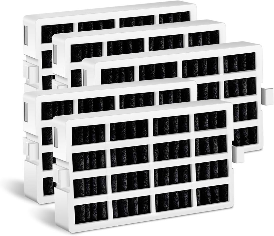 MARRIOTTO Replacement for Whirlpool Refrigerator Air Filter, Compatible with W10311524, Kenmore, FreshFlow, AIR1, W10335147, 2319308, W10315189, 2319303, 1876318, Jenn-Air, KitchenAid(5 Pack)